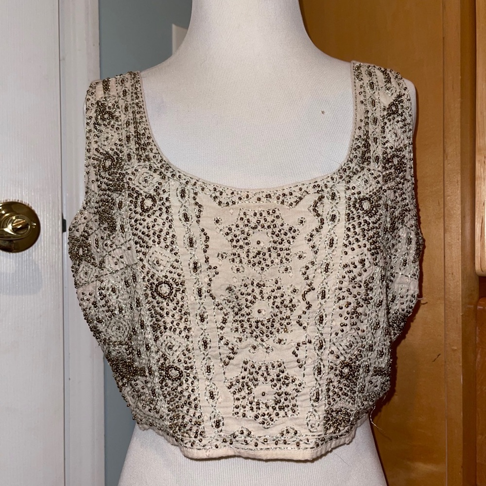 Urban Outfitters Beaded Crop Top